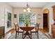 Cozy breakfast nook with natural light and view of the backyard at 5812 Morgan Park Dr, Monroe, NC 28110