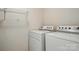 Laundry room featuring white washer and dryer at 8230 Viewpoint Ln, Cornelius, NC 28031