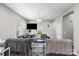Bright and airy living room with modern decor, a stylish fireplace, and ample seating at 85 Ruritan Park Rd, Stony Point, NC 28678