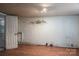 Unfinished basement featuring a laundry hookup and access to a shower at 1070 Nc 182 Hwy, Lincolnton, NC 28092