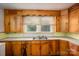 A closer view of kitchen counters and cabinets at 1070 Nc 182 Hwy, Lincolnton, NC 28092