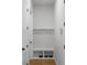 Convenient mudroom area with bench seating, storage, and coat hooks for easy organization at 1124 Greenbridge Dr, Matthews, NC 28105