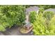 Aerial view of condo building, showcasing lush surroundings at 1136 W 1St St, Charlotte, NC 28202