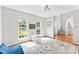 Bright and airy bonus room showcasing hardwood floors and large windows at 116 Oak Creek Dr, Charlotte, NC 28270