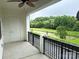 Balcony with views of a canal and trees at 129 Steinbeck Way, Mooresville, NC 28117