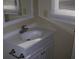 Bathroom featuring a single vanity and a window at 134 Crystal Cir, Mooresville, NC 28117