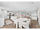 Bright open-concept kitchen and living area featuring modern appliances and stylish decor at 2217 Goldwood Dr, Charlotte, NC 28215