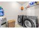 Functional laundry room with modern appliances at 2522 Richland Balsam Dr # 450, Fort Mill, SC 29715