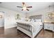 Inviting main bedroom with a ceiling fan and two windows at 2522 Richland Balsam Dr # 450, Fort Mill, SC 29715