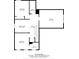 Second floor layout featuring bedrooms, Gathering room, and full bath at 3053 Riker St, Clover, SC 29710