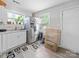 Kitchen featuring white cabinets and stainless steel refrigerator and lots of natural light at 339 Arnold St, Rock Hill, SC 29730