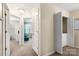 Hallway showing an open layout leading to bedrooms at 424 River Park Rd, Belmont, NC 28012