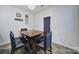 Cozy dining area features a modern table, stylish chairs, and elegant lighting for Gathering meals at 5125 Thomasville Dr, Belmont, NC 28012