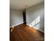 Bright bedroom with hardwood floors and neutral paint at 522 W Congress St, Lincolnton, NC 28092