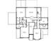 Detailed second-story floor plan showcasing the layout of the house at 608 Deodar Cedar Dr # 69, Matthews, NC 28104