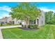 Charming two-story home with a well-manicured front yard, stone accents, and a spacious driveway at 7101 Agnew Dr, Charlotte, NC 28273