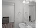 Cozy bathroom with a stylish vanity and a modern mirror at 9110 Buckley Ct # 154, Charlotte, NC 28269