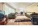 Bright and spacious living room features large windows, hardwood floors, and a large rug at 1035 15Th Nw Ave, Hickory, NC 28601