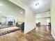 Open concept living room with hardwood floors and natural light throughout the home at 1035 15Th Nw Ave, Hickory, NC 28601