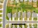 A neatly planned neighborhood showcasing well-maintained lawns and modern homes in a desirable community setting at 130 Slalom St, Statesville, NC 28677