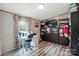 Bright office space with modern desk, lots of storage, and a window at 231 Valley View Dr, Clover, SC 29710