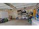 Spacious garage with ample storage space, providing functional utility and organized storage solutions for homeowners at 308 Planters Way, Mount Holly, NC 28120