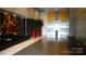 Elegant lobby area with modern art and potted plants at 333 W Trade St # 1304, Charlotte, NC 28202