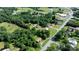 A scenic aerial shot highlights a town featuring houses, trees, roads, and a distinctive water tower at 3423 S Hwy 127 Hwy, Hickory, NC 28602