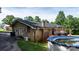 Back exterior with deck, above ground pool, brick and siding and large yard at 3423 S Hwy 127 Hwy, Hickory, NC 28602