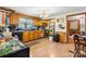 Functional kitchen with wood cabinetry, modern appliances, and practical design for everyday cooking at 3423 S Hwy 127 Hwy, Hickory, NC 28602