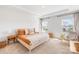 Bright bedroom with plush carpet, stylish decor, and abundant natural light at 3938 Isenhour Rd, Kannapolis, NC 28081