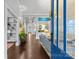 Elegant foyer with hardwood floors, a view of living spaces, and a bright, open atmosphere at 413 E Worthington Ave, Charlotte, NC 28203