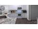 Modern kitchen with granite counters, white cabinets, stainless steel appliances, and ample storage at 4637 Willow Glen Rd, Harrisburg, NC 28075