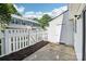 Fenced backyard with a storage shed and patio at 8510 Castle Pine Ct, Charlotte, NC 28226