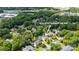 Aerial view of the neighborhood, showing the home's location near Weddington Hills Elementary at 1522 12Th Fairway Nw Dr, Concord, NC 28027