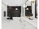 Modern bathroom boasts a freestanding tub, walk-in shower, and dual sink vanity with gold accents at 1626 Burtonwood Cir, Charlotte, NC 28212