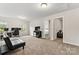 Spacious bonus room, perfect for entertaining or relaxing at 2025 Slater Rd, Charlotte, NC 28216