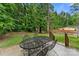 Covered patio featuring outdoor seating and a view of the backyard at 2025 Slater Rd, Charlotte, NC 28216