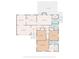 The home's floor plan details the layout of the bedrooms, bathrooms, kitchen, and common areas at 2026 Knell Dr, Charlotte, NC 28212