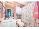 This full bathroom features a single vanity and a shower/tub combo at 220 Otman Ct, Rock Hill, SC 29732