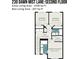 Second floor layout showcasing bedrooms, bathrooms, walk-in closet, and hall spaces at 230 Dawn Mist Ln, Fort Mill, SC 29708