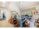 Spacious living room with ample natural light, beautiful furnishings, and an open layout for entertaining at 266 Riverwood Rd, Mooresville, NC 28117
