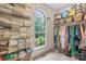 Walk-in closet with custom shelving, built-in storage, and plenty of room for organization at 266 Riverwood Rd, Mooresville, NC 28117