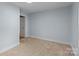 Bedroom with carpet, neutral paint and white trim at 310 S Spencer Ave, Spencer, NC 28159