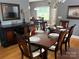 Formal dining room with hardwood floors and ample seating at 3110 Richards Way Dr, Rock Hill, SC 29732