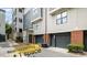 Townhome showing convenient parking with reserved parking and 1 space at 408 N Mcdowell St, Charlotte, NC 28204