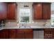 Beautiful kitchen sink with granite countertops and stainless steel dishwasher at 4915 Juniper Grove Sw Ct, Concord, NC 28027
