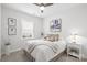 Cozy bedroom with a comfortable bed, soft lighting, and tasteful decor at 5003 Looking Glass Trl, Denver, NC 28037