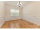 Elegant dining room with hardwood floors, decorative moldings and natural light at 527 Livingston Dr, Lancaster, SC 29720