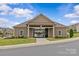 Pool entrance and clubhouse showing the neighborhood recreational area at 5332 Orchid Bloom Dr, Indian Land, SC 29707